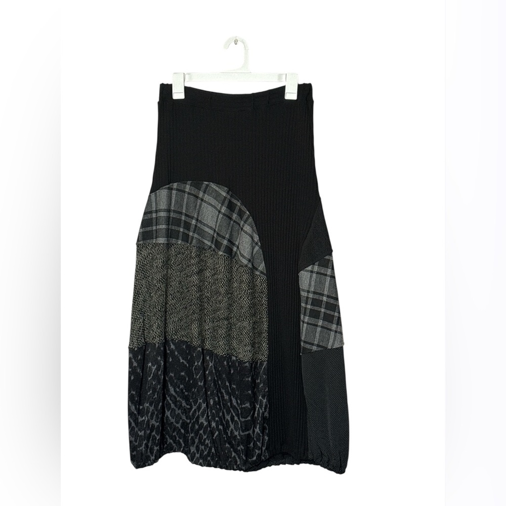 ALEMBIKA Patchwork Maxi Skirt,size 2
